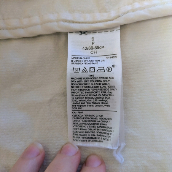 Cream Button-Up Jacket - Picture 3 of 9